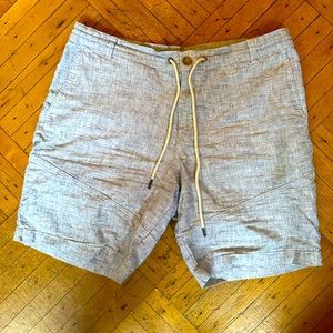 Calvin Klein drawstring shorts - sz. 33, blue